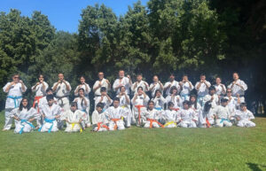 Karate Kyokushin en Parque Japonés