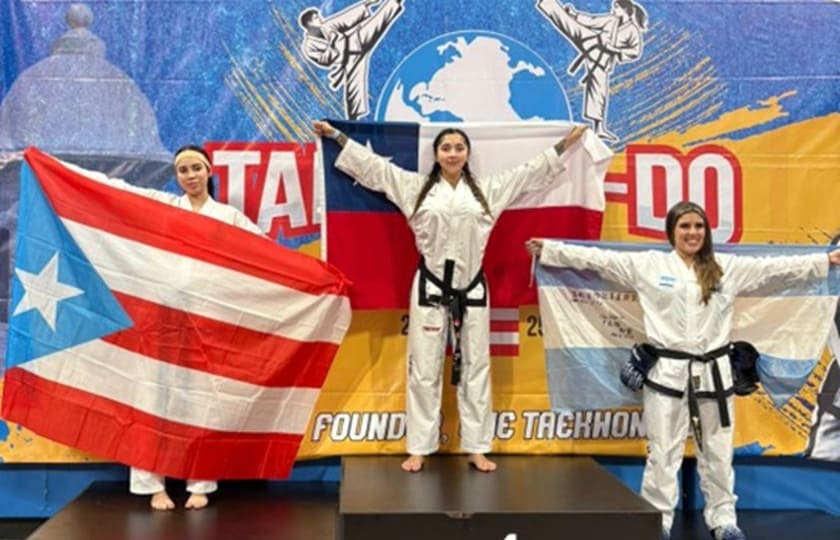 Constanza Pezoa Campeona de Taekwondo